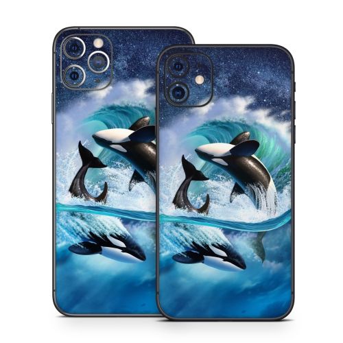 Orca Wave iPhone 11 Series Skin