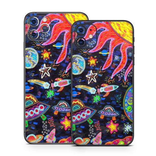 Out to Space iPhone 11 Series Skin