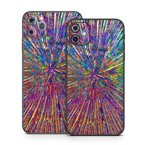 Rainbow Burst iPhone 11 Series Skin