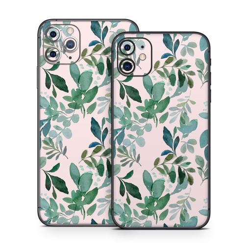 Sage Greenery iPhone 11 Series Skin