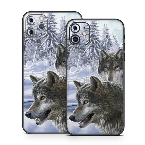 Snow Wolves iPhone 11 Skin
