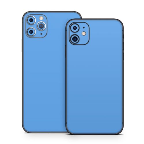 Solid State Blue iPhone 11 Series Skin