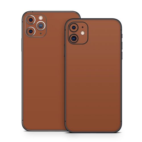 Solid State Cinnamon iPhone 11 Series Skin