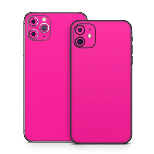 Solid State Malibu Pink iPhone 11 Series Skin