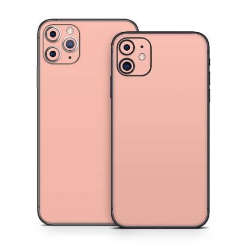 Solid State Peach iPhone 11 Series Skin