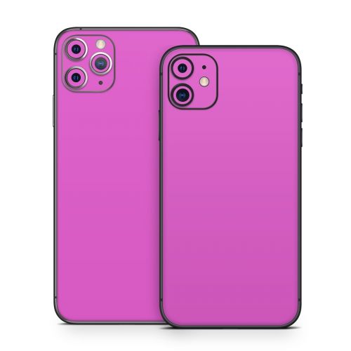 Solid State Vibrant Pink iPhone 11 Series Skin