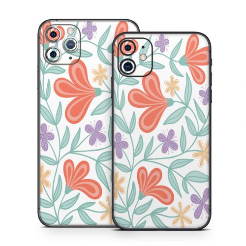 Summer Blooms iPhone 11 Series Skin
