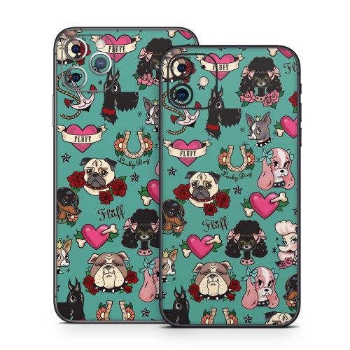 Tattoo Dogs iPhone 11 Series Skin