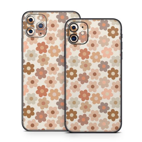 Terracotta Daisies iPhone 11 Series Skin