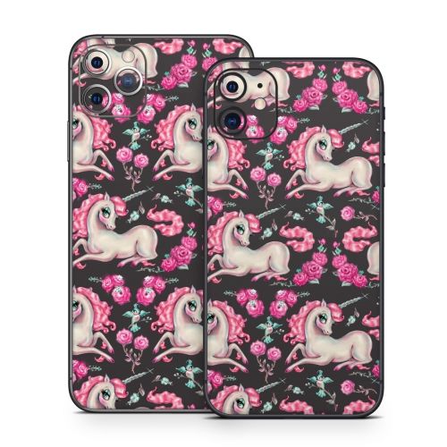 Unicorns and Roses iPhone 11 Series Skin