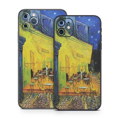 Cafe Terrace At Night iPhone 11 Series Skin