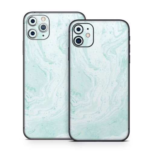 Winter Green Marble iPhone 11 Series Skin