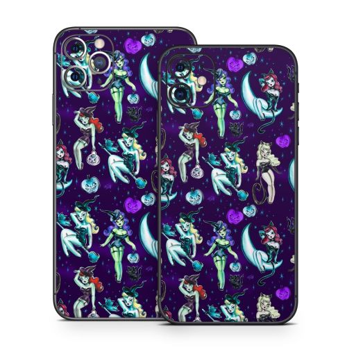 Witches and Black Cats iPhone 11 Series Skin