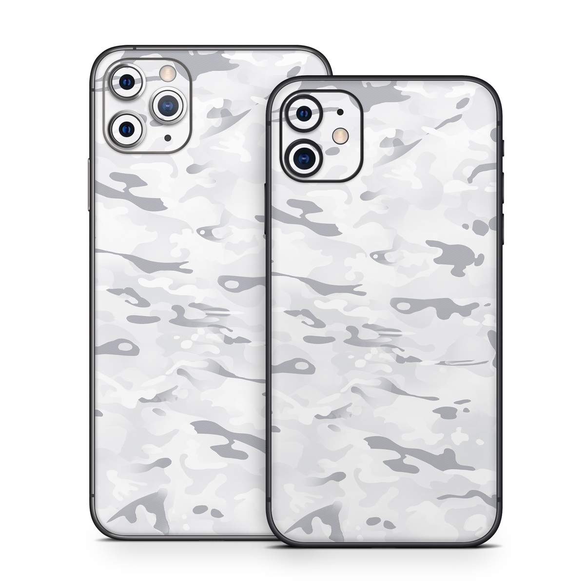 iPhone 11 Series Skin design of Vertebrate, Mammal, Grey, Pattern, Monochrome, Art, Monochrome photography, Rock, Font, Winter, with white, gray colors