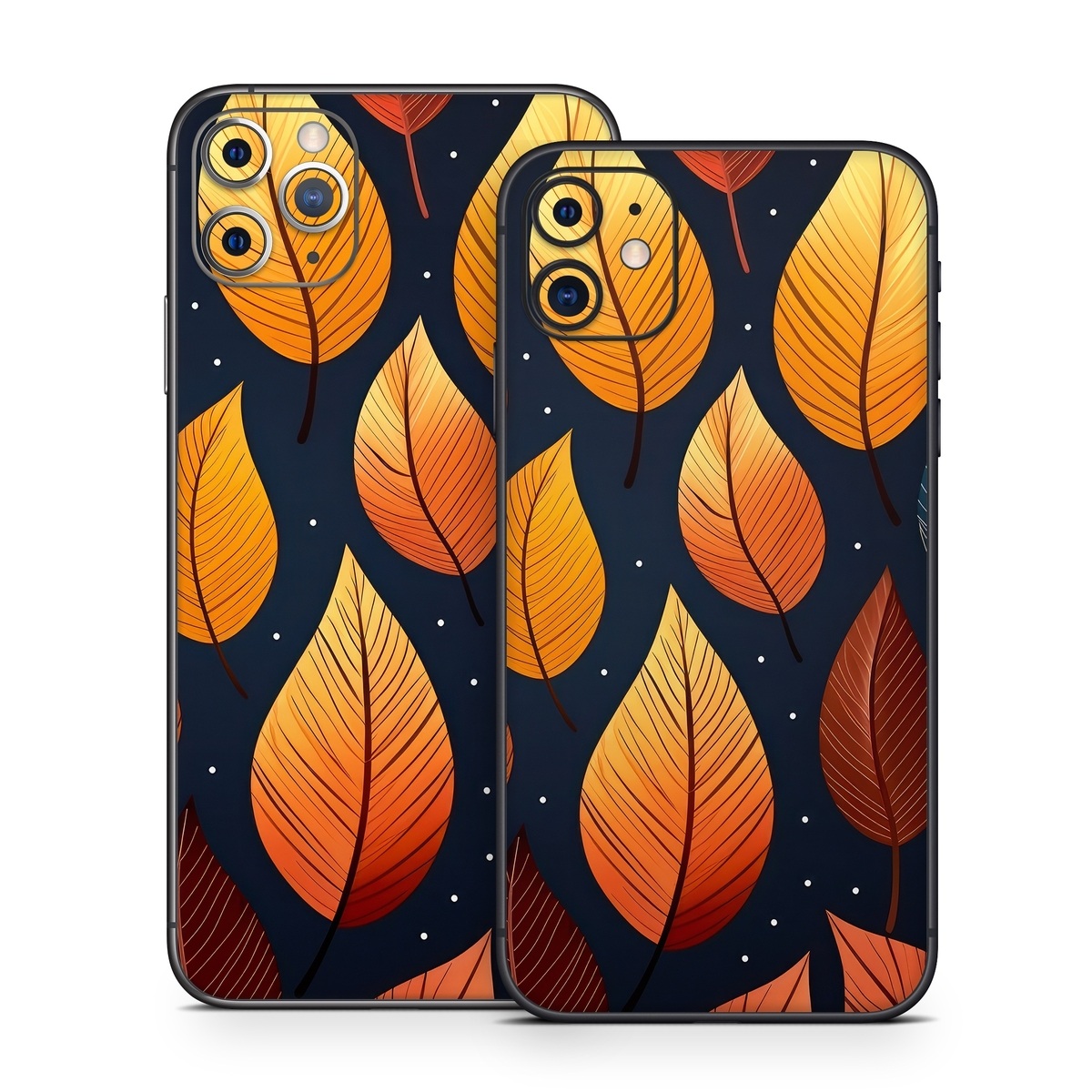 iPhone 11 Series Skin design of Amber, Orange, Lighting, Sunlight, Font, Art, Material property, Symmetry, Wood, Circle, with yellow, orange, black, white, red colors