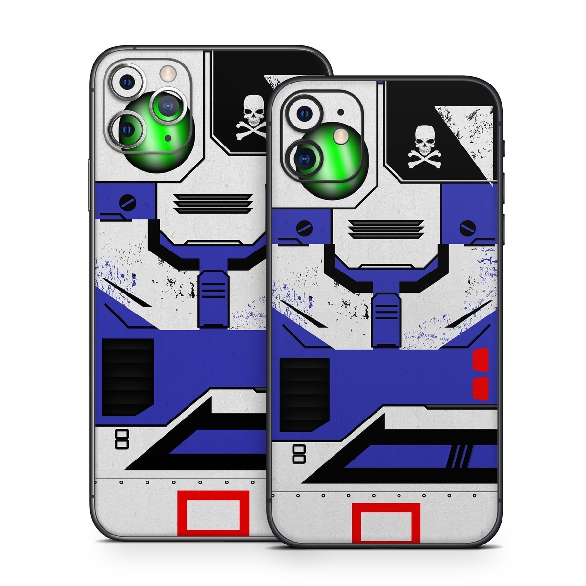 iPhone 11 Series Skin design of Floppy disk, Technology, Electric blue, Fictional character, with white, blue, black, gray colors