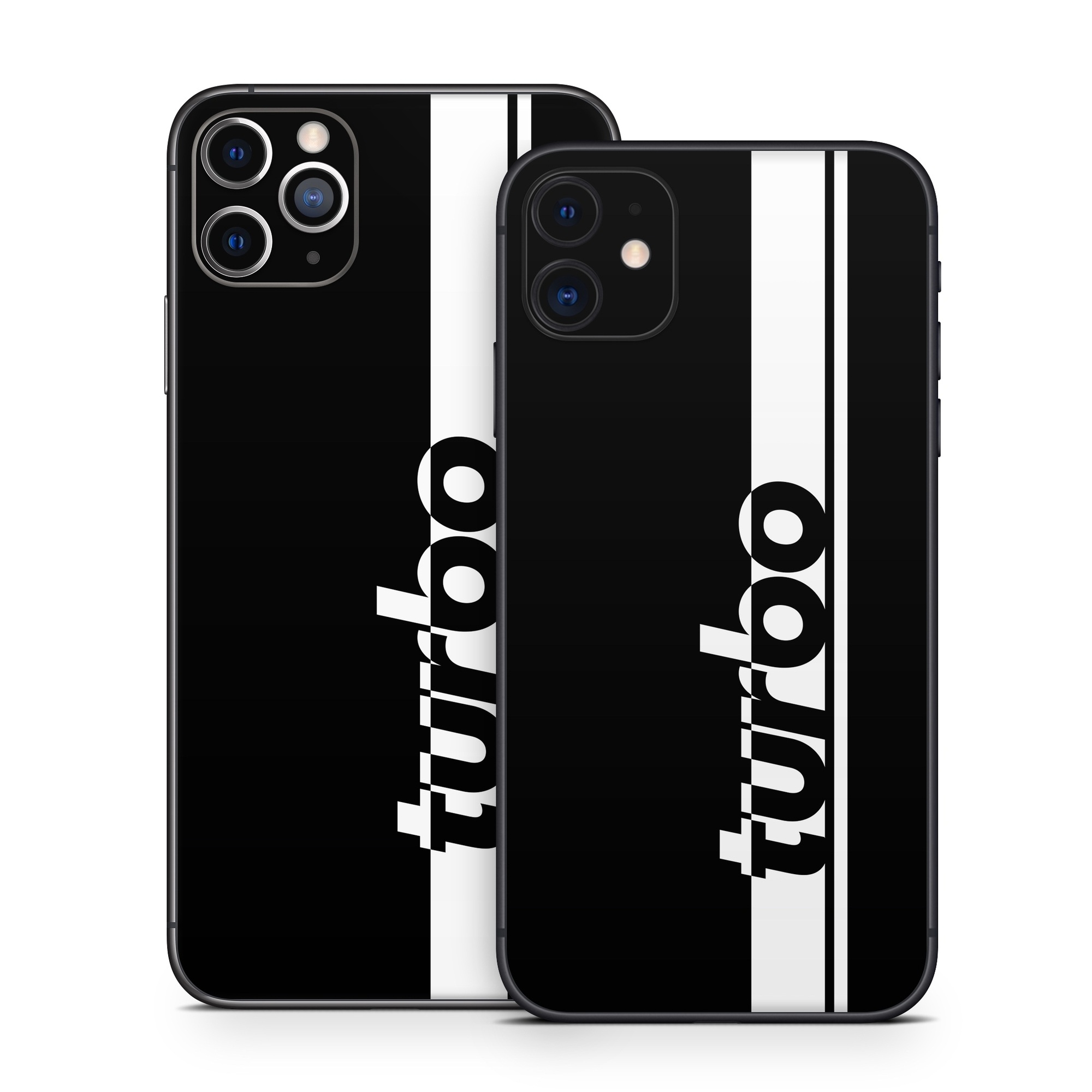 iPhone 11 Series Skin design of Font, Tints and shades, Rectangle, Electric blue, Logo, Brand, Graphics, Pattern, Darkness, Monochrome photography, with black, white colors