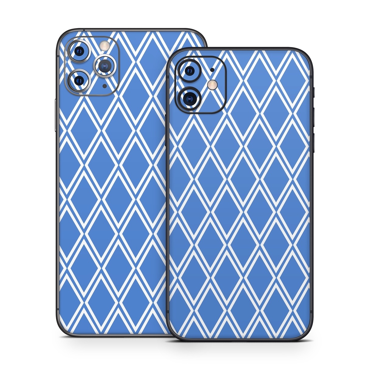 iPhone 11 Series Skin design of Azure, Font, Aqua, Material property, Symmetry, Parallel, Rectangle, Electric blue, Circle, Pattern, with blue, white colors