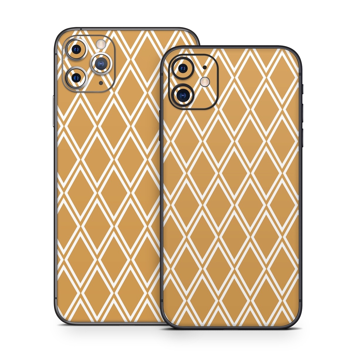iPhone 11 Series Skin design of Textile, Orange, Font, Material property, Symmetry, Rectangle, Pattern, Circle, Parallel, Tints and shades, with orange, white colors
