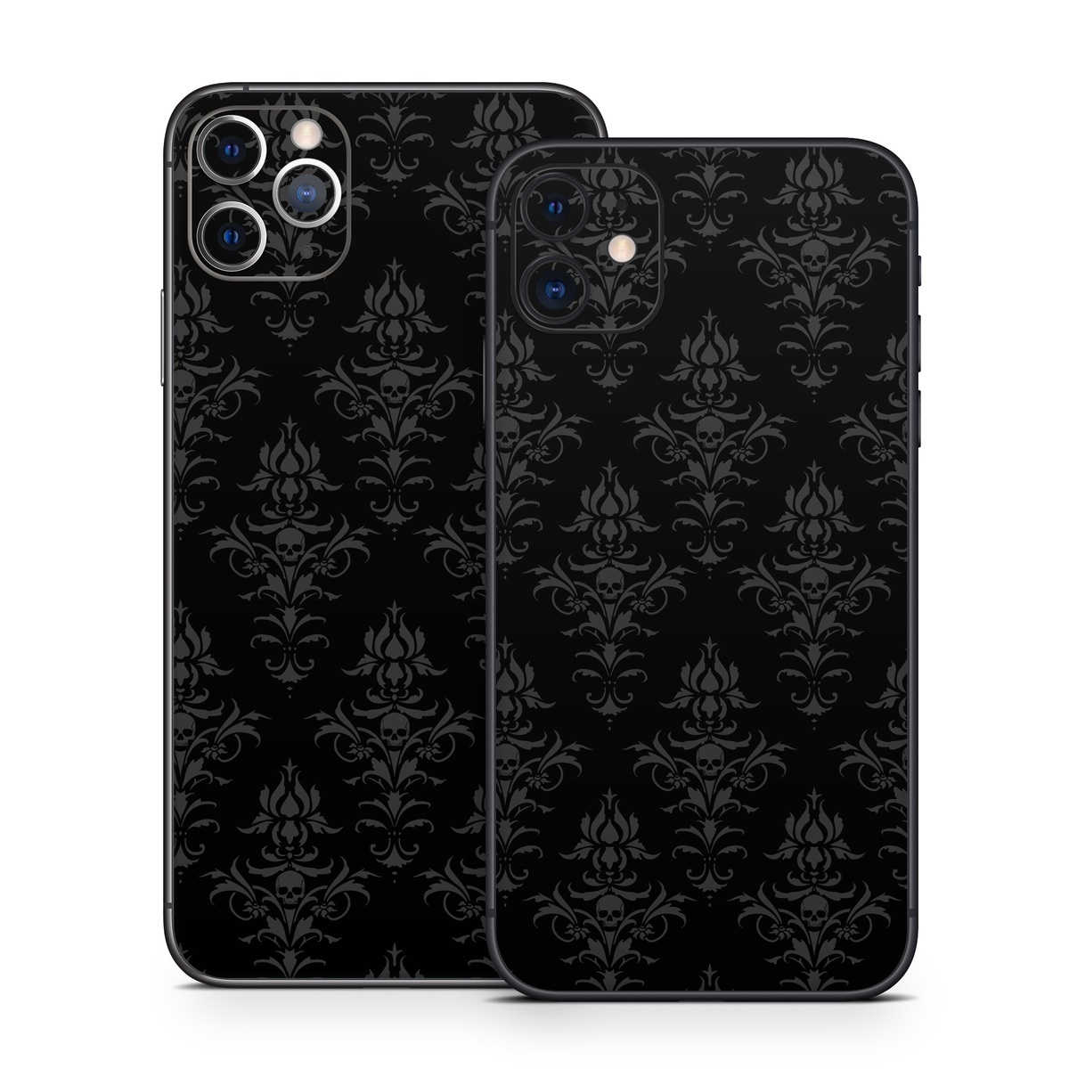 iPhone 11 Series Skin design of Black, Pattern, Design, Monochrome, Black-and-white, Darkness, Monochrome photography, Symmetry, with black, gray colors