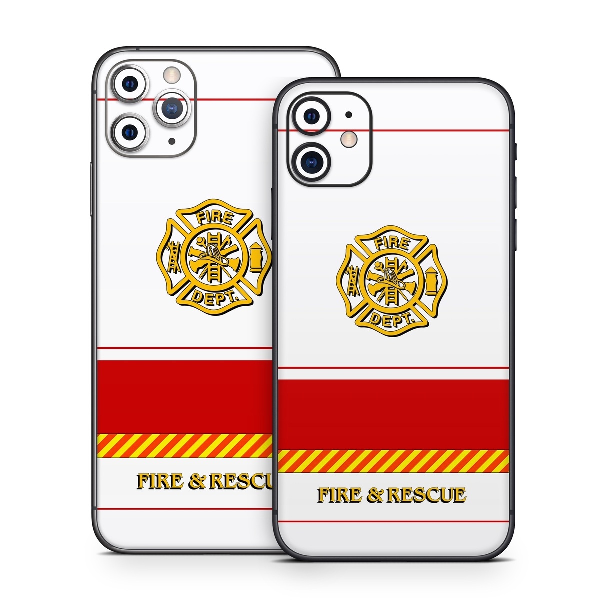 iPhone 11 Series Skin design of Military rank, Flag, with white, red, yellow colors