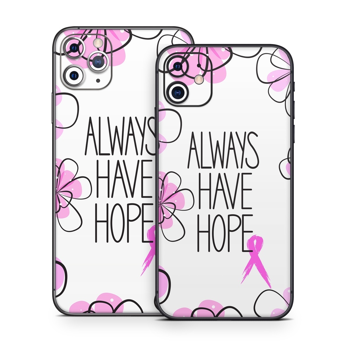 iPhone 11 Series Skin design of Pink, Purple, Text, Petal, Line, Magenta, Leaf, Design, Pattern, Plant, with white, gray, pink, black, purple colors