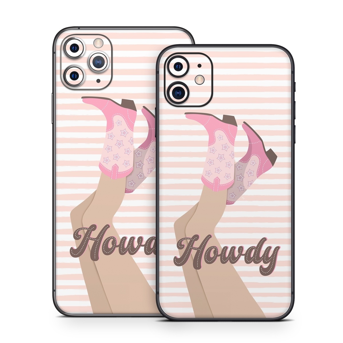 iPhone 11 Series Skin design of Hand, Glove, Sleeve, Gesture, Font, Finger, Pink, Material property, Waist, Thumb, with pink, white, brown colors