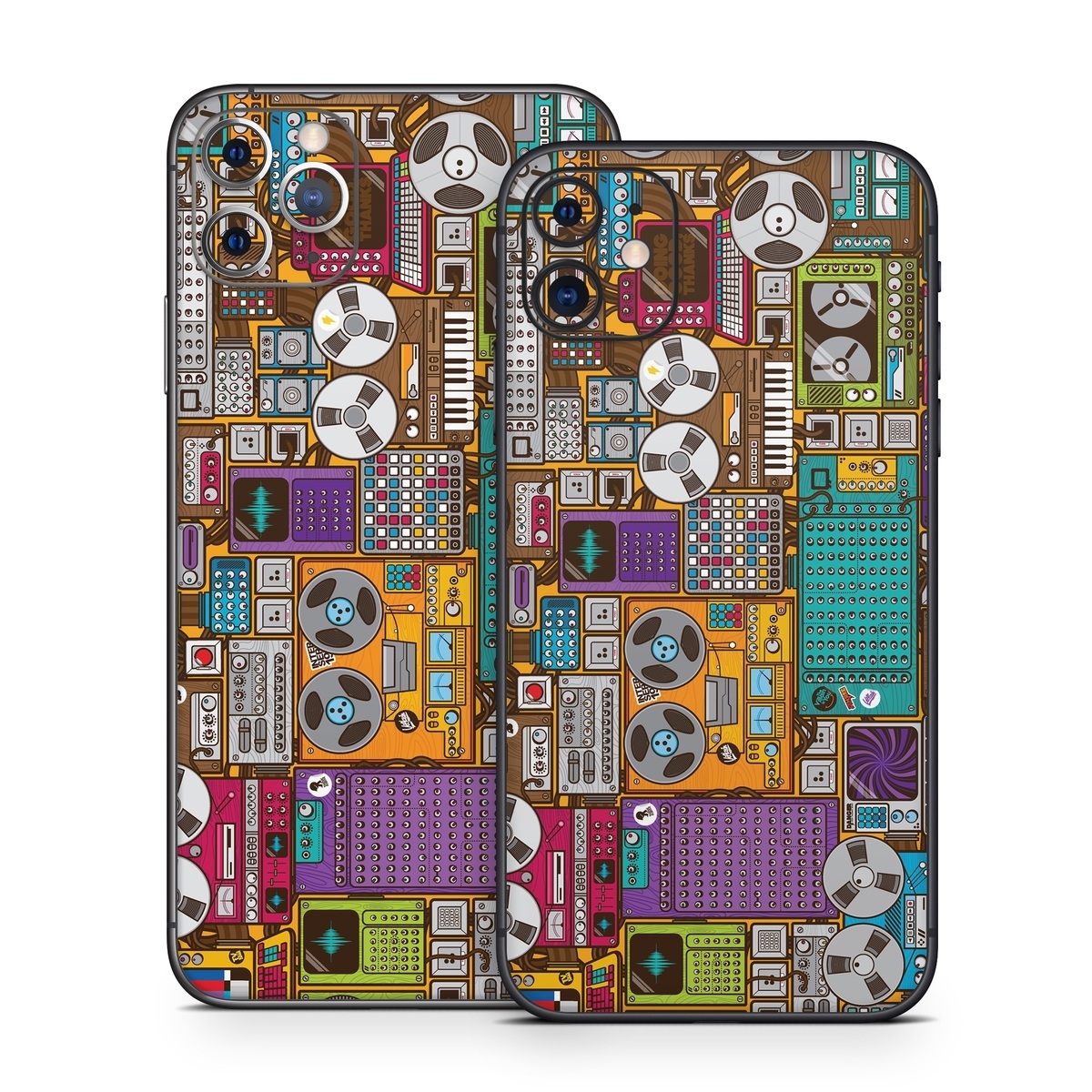 iPhone 11 Series Skin design of Games, Pc game, Design, Pattern, Screenshot, Art, with gray, black, red, green, blue, purple colors