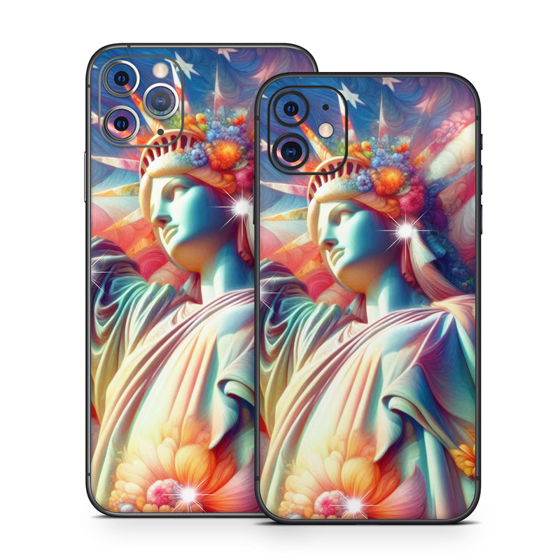 iPhone 11 Series Skin design of Fictional character, Mythology, CG artwork, Graphics, Mythical creature, Modern art, Angel, Animation