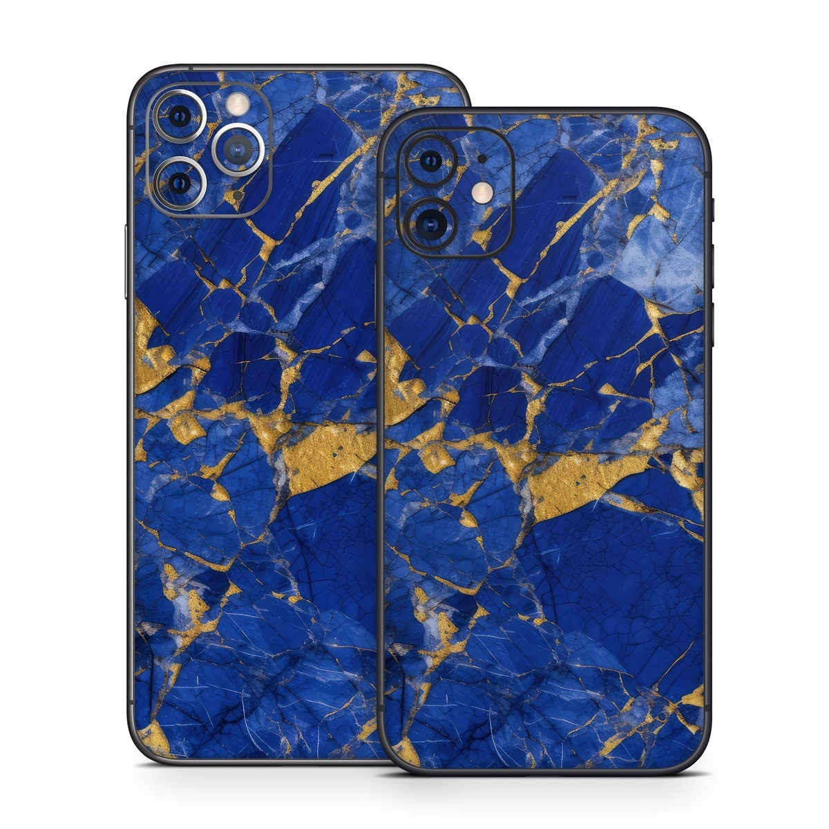 iPhone 11 Series Skin design of Liquid, Blue, Azure, Fluid, Pattern, Electric blue, Tints and shades, Transparent material, Water, Symmetry, with blue, yellow, brown, orange colors