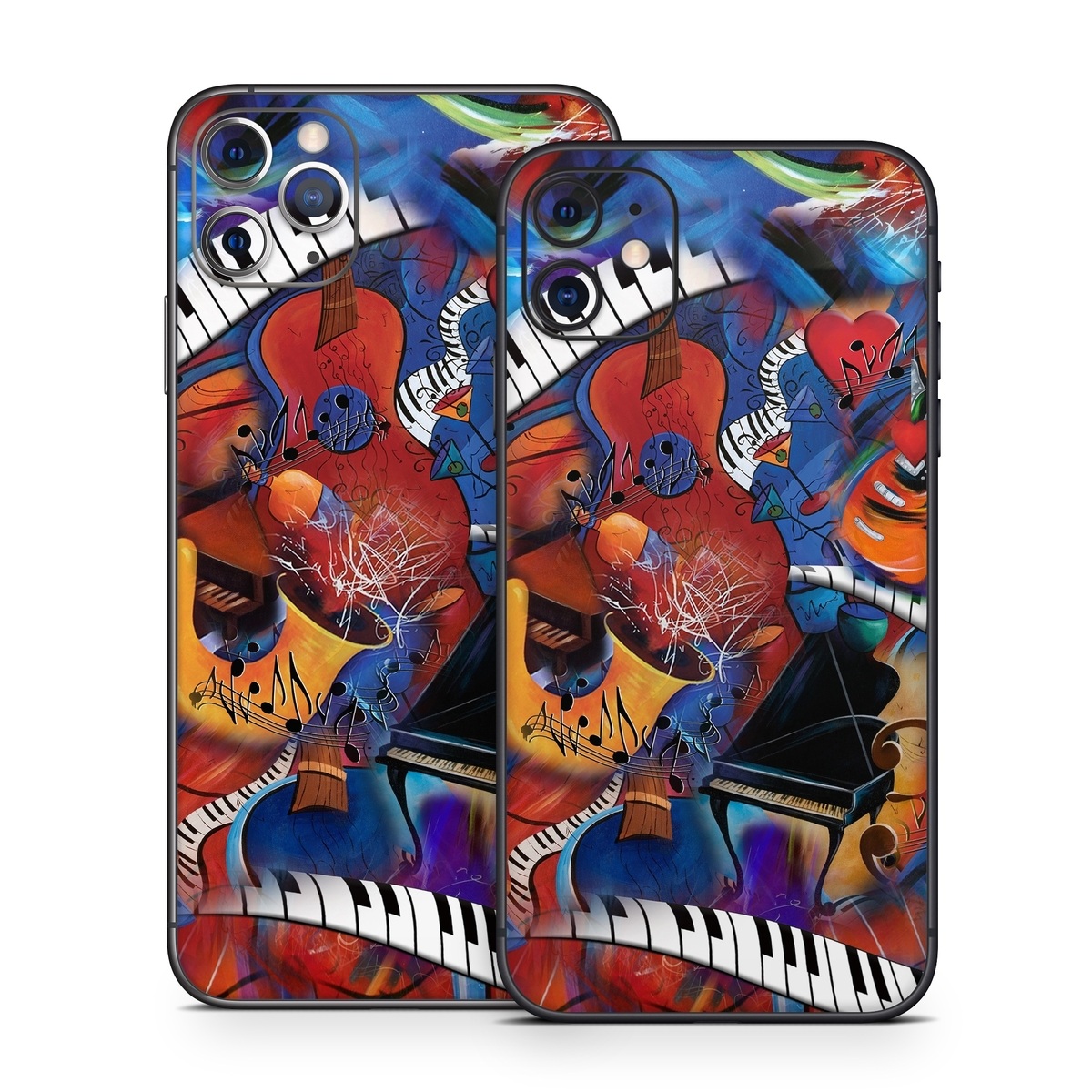 iPhone 11 Series Skin design of Art, Graffiti, Mural, Modern art, Street art, Psychedelic art, Fictional character, Graphic design, Visual arts, Animated cartoon, with black, red, blue, gray, green colors