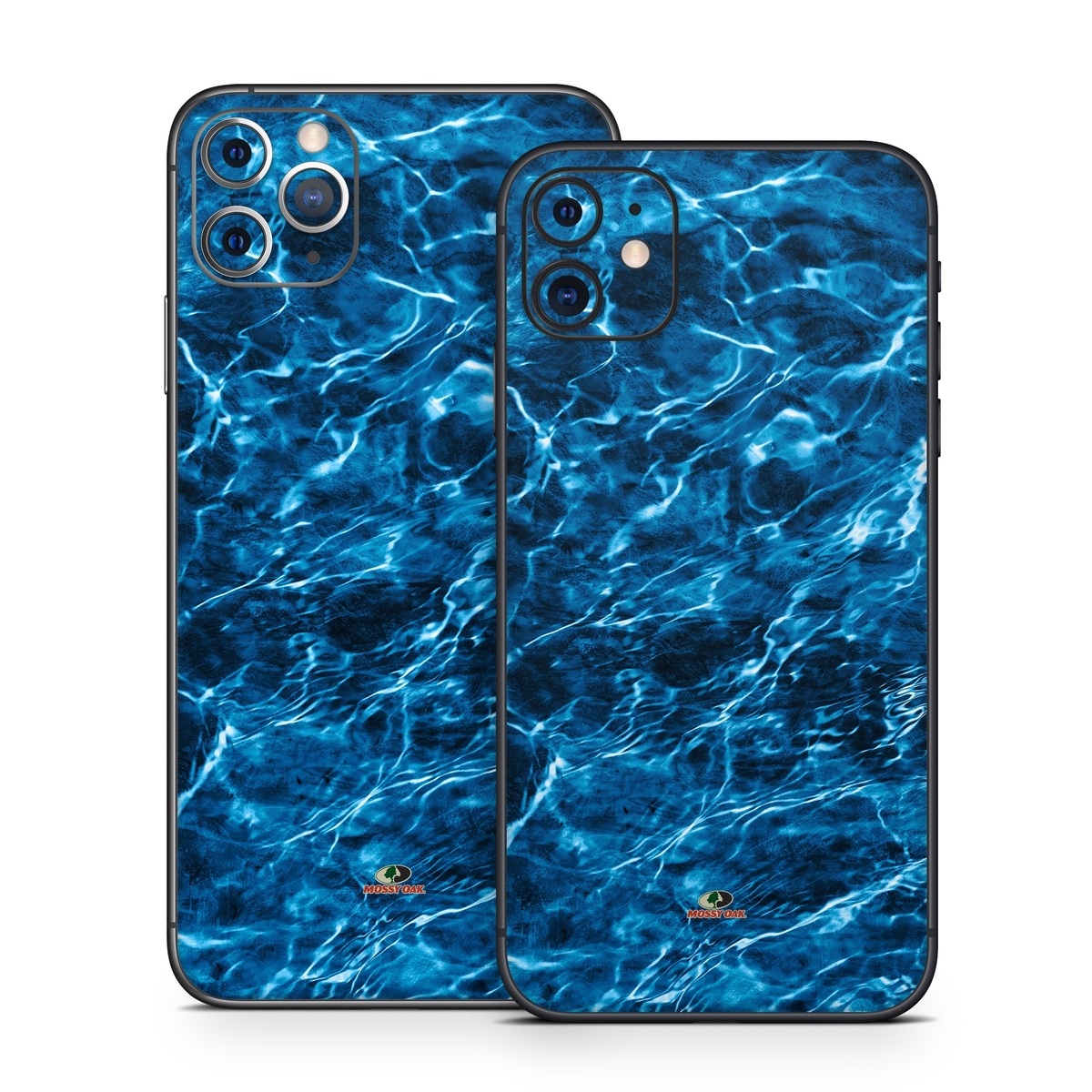 iPhone 11 Series Skin design of Blue, Water, Aqua, Turquoise, Azure, Electric blue, Sky, Pattern, Sea, Ocean, with blue, black colors