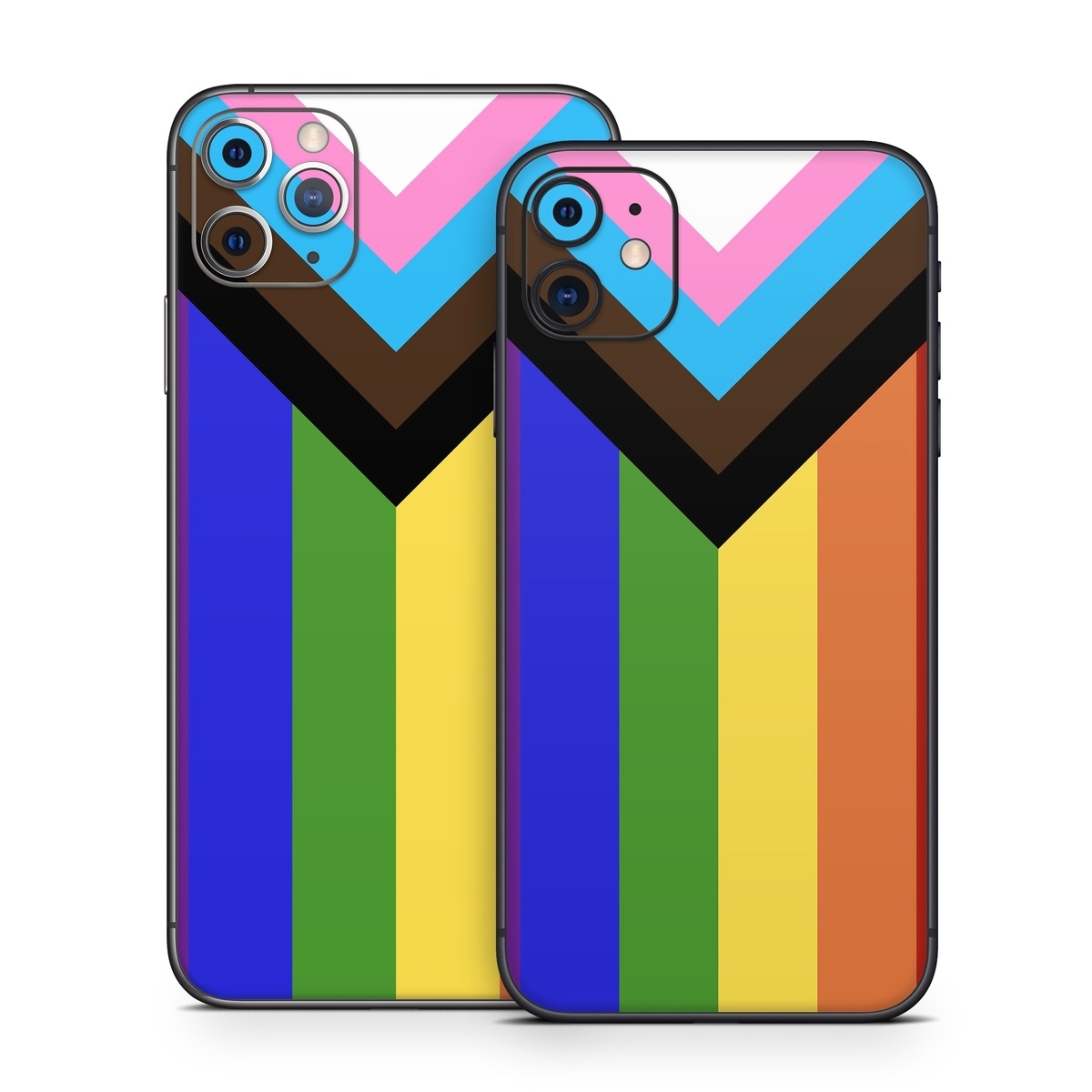 iPhone 11 Series Skin design of Blue, Orange, Red, Green, Yellow, Violet, Text, Line, Graphic design, Colorfulness, with black, white, brown, pink, blue, purple, green, yellow, orange colors
