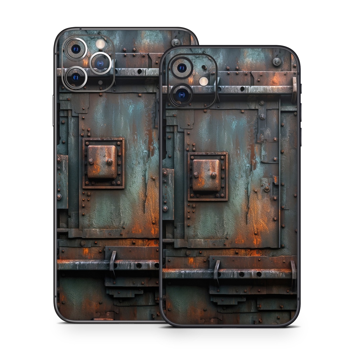 iPhone 11 Series Skin design of Wood, Train, Wheel, Motor vehicle, Mode of transport, Rolling, Automotive lighting, Rolling stock, freight car, Gas, with black, brown, gray, white, orange colors