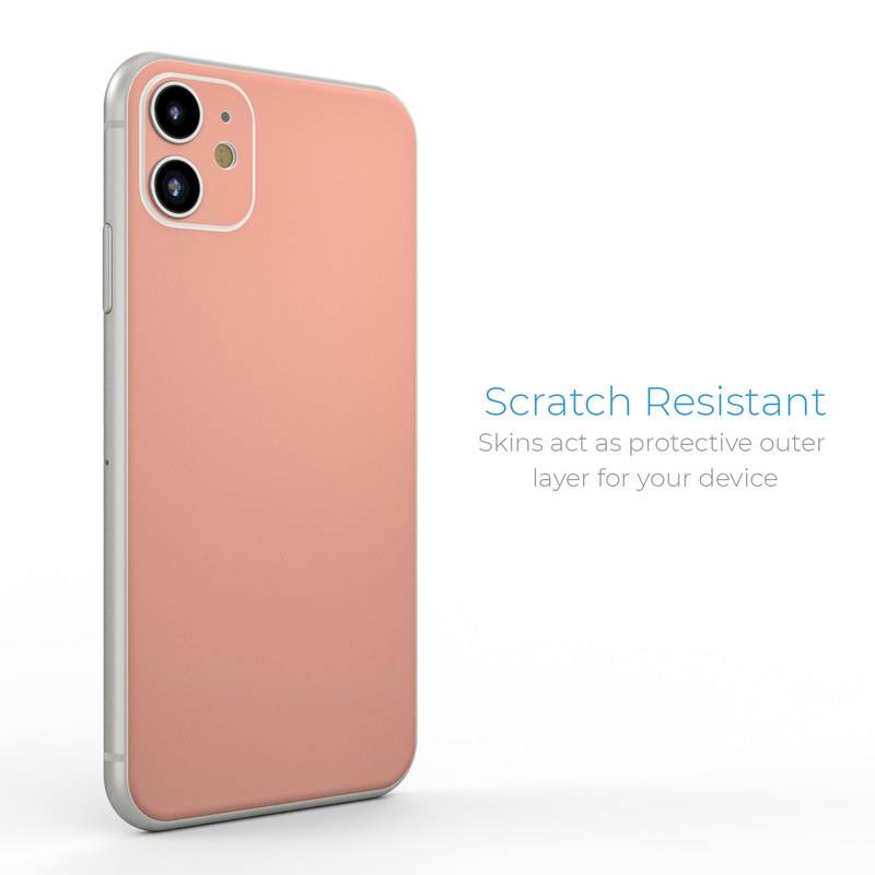 Solid State Peach iPhone 11 Series Skin iStyles