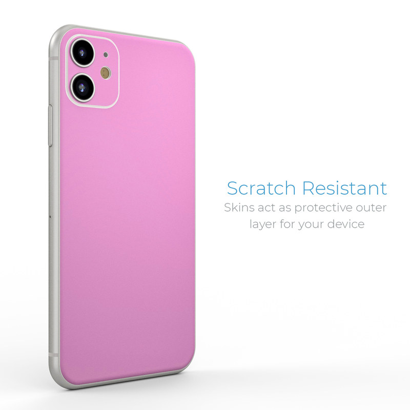 Solid State Pink iPhone 11 Series Skin | iStyles