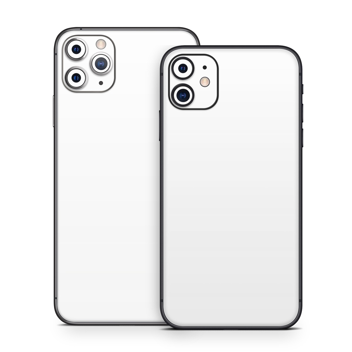 iPhone 11 Skin design of White, Black, Line, with white colors