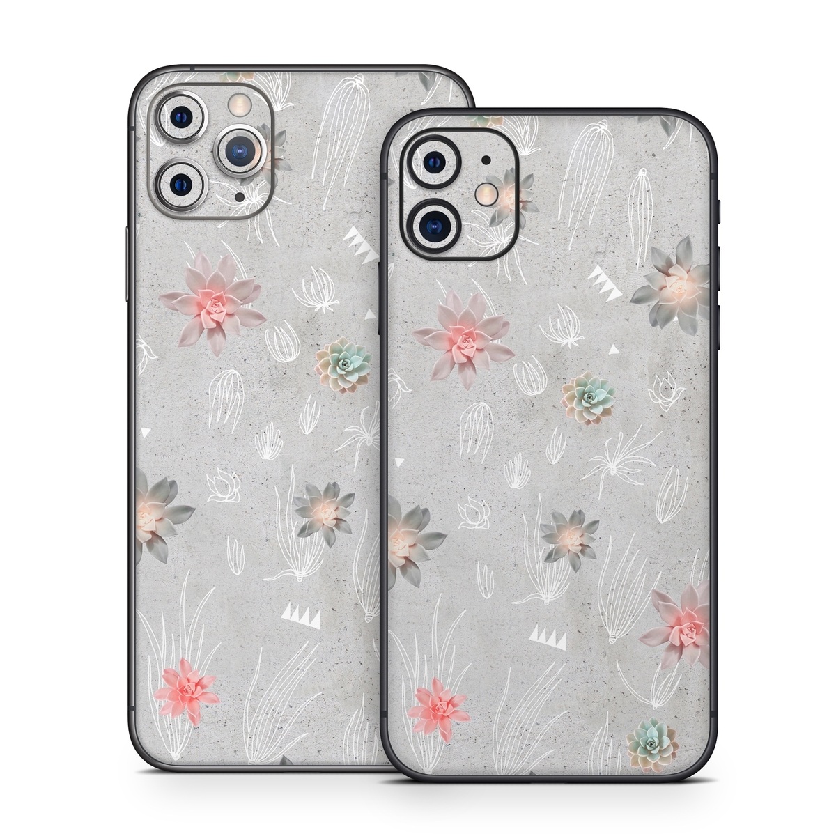 iPhone 11 Series Skin design of Pink, Pattern, Wrapping paper, Textile, Design, Wallpaper, Floral design, Plant, Flower, with gray, red, white, pink colors