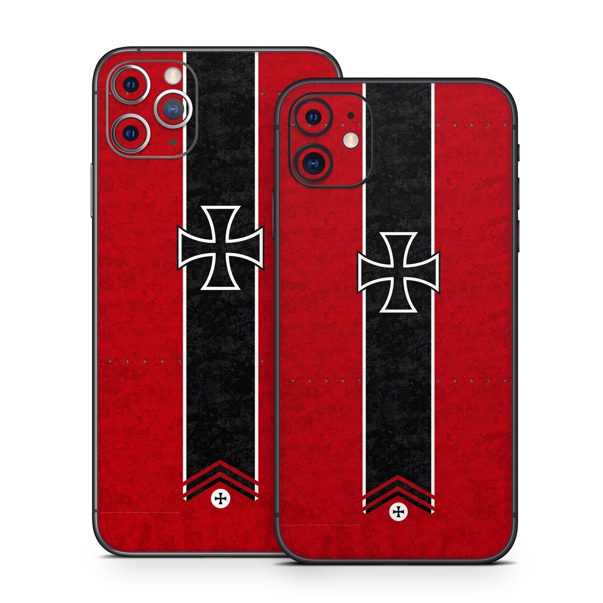 iPhone 11 Series Skin design of Bullet, Holes, War, Red, Text, Carmine, Colorfulness, Maroon, Symbol, Coquelicot, with red, black, white, gray colors