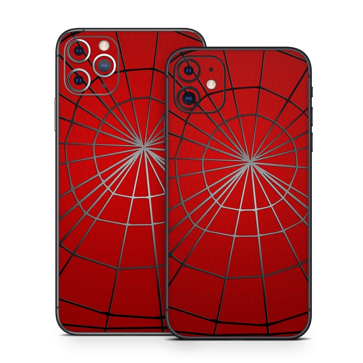 iPhone 11 Skin design of Red, Symmetry, Circle, Pattern, Line, with red, black, gray colors