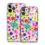 Artful Little Flowers iPhone 12 Series Skin