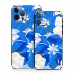 Blue Flowers iPhone 12 Series Skin