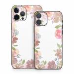 Blush Flower Frame iPhone 12 Series Skin