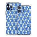 Blue Checks iPhone 12 Series Skin
