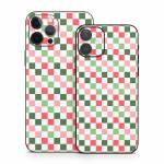 Christmas Checkers iPhone 12 Series Skin
