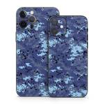 Digital Sky Camo iPhone 12 Series Skin