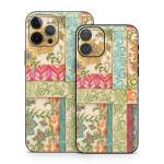 Ikat Floral iPhone 12 Series Skin