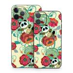 Panda Flowers iPhone 12 Series Skin