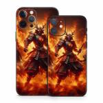 Samurai Fire iPhone 12 Series Skin