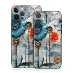Steampunk Flowers iPhone 12 Series Skin